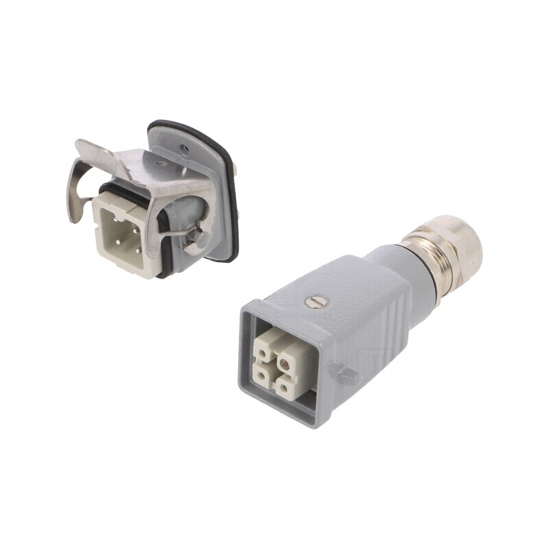 Set Conector HDC Tată-Mamă 4 PIN | Electronic-mag.ro | Componente Electronice