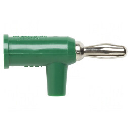 Mufă Banană Verde 4mm 15A 60VDC Neizolată | Electronic-mag.ro | Componente Electronice