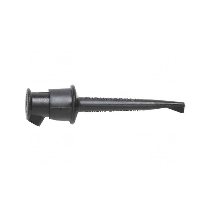 Clips de măsurare cu cârlig negru 5A 60VDC 2,29mm | Electronic-mag.ro | Componente Electronice