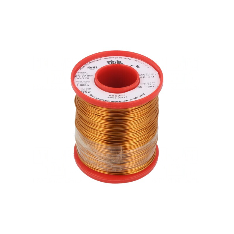 Sârmă Emailată 0.9mm 1kg Cu DNE | Electronic-mag.ro | Componente Electronice