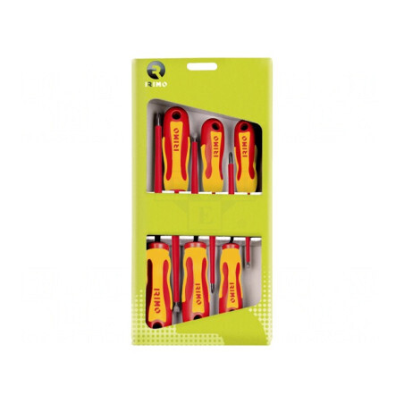 Set Șurubelnițe Izolate 6 Bucăți Pozidriv și Plată | Electronic-mag.ro | Componente Electronice