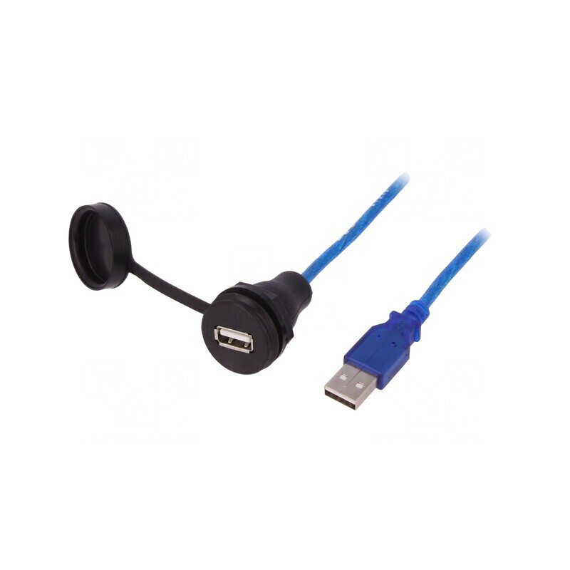 Adaptor Cablu USB A la USB A IP67 1.5m | Electronic-mag.ro | Componente Electronice