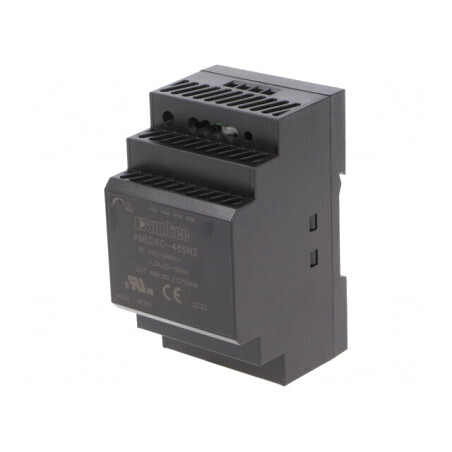 Alimentator DIN 60W 48VDC 1,25A | Electronic-mag.ro | Componente Electronice