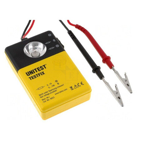 Tester Continuitate Cabluri Clipsuri Crocodil UNITEST TESTFIX 9023 | Electronic-mag.ro | Componente Electronice