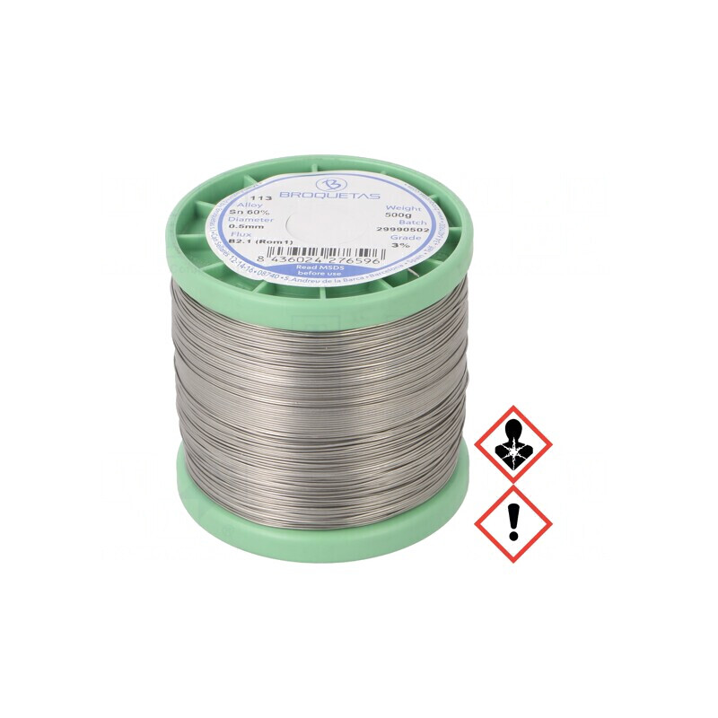 Sârmă de lipit cu plumb 0,5mm 0,5kg | Electronic-mag.ro | Componente Electronice Sârmă de lipit cu plumb 0,5mm 0,5kg | Electronic-mag.ro | Componente Electronice