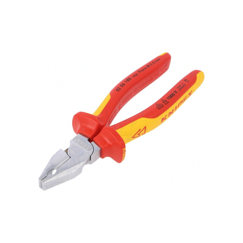 Clești universali izolați din oțel 180mm | Electronic-mag.ro | Componente Electronice