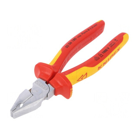 Clești universali izolați din oțel 180mm | Electronic-mag.ro | Componente Electronice