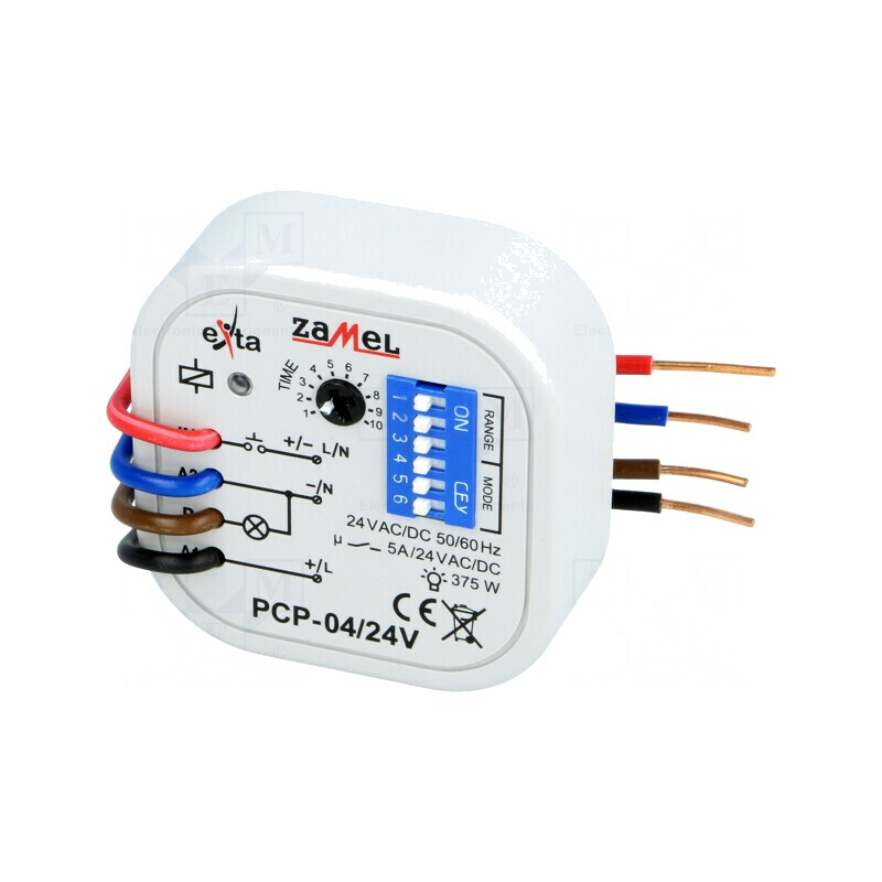 Timer Programabil SPST-NO 24V 250VAC 5A | Electronic-mag.ro | Componente Electronice