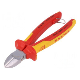 Clește lateral izolat 180mm oțel crom-vanadiu | Electronic-mag.ro | Componente Electronice