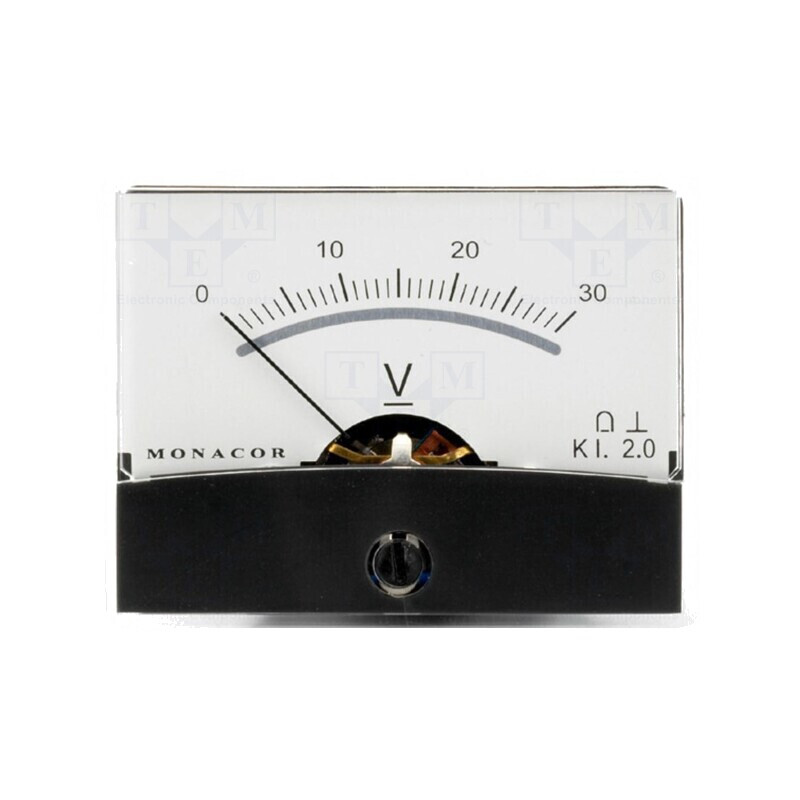 Voltmetru Panou 0-30V Ø37,5mm | Electronic-mag.ro | Componente Electronice Voltmetru Panou 0-30V Ø37,5mm | Electronic-mag.ro | Componente Electronice