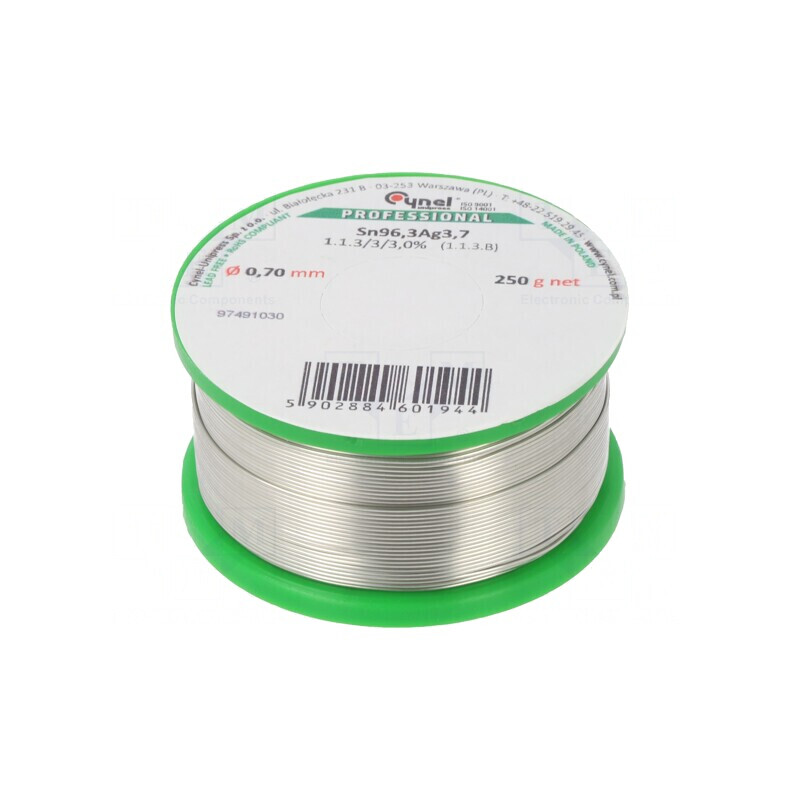 Sârmă de lipit fără plumb 0,7mm 0,25kg | Electronic-mag.ro | Componente Electronice Sârmă de lipit fără plumb 0,7mm 0,25kg | Electronic-mag.ro | Componente Electronice
