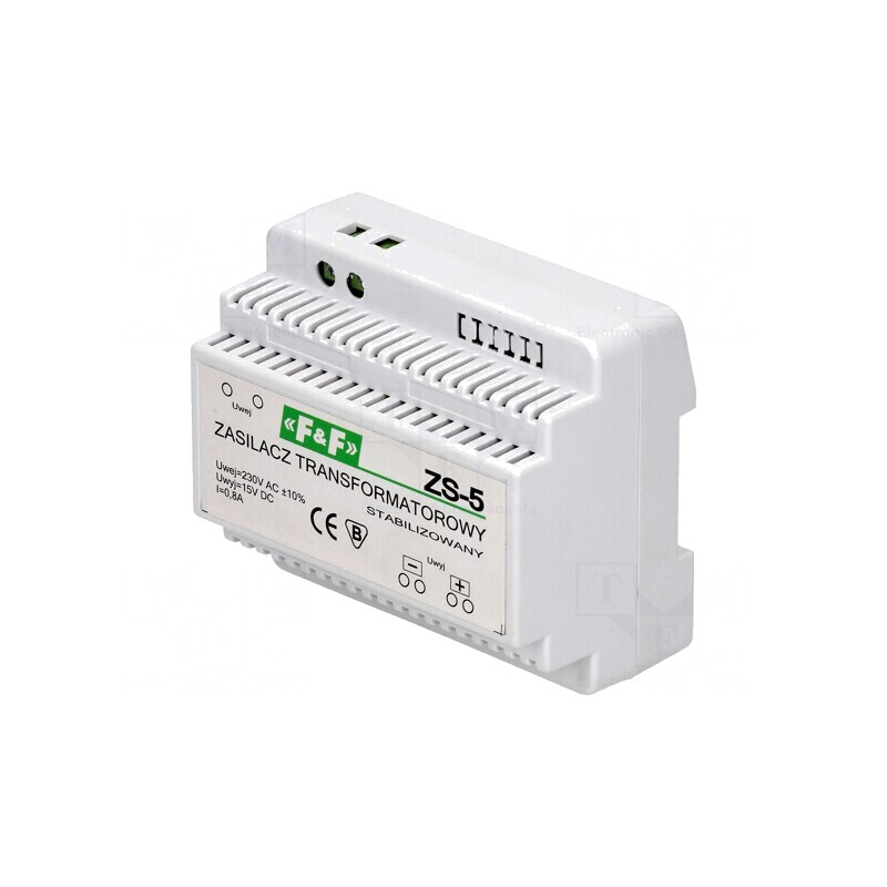 Alimentator pentru transformatoare pe șină DIN 15VDC 0,8A | Electronic-mag.ro | Componente Electronice Alimentator pentru transformatoare pe șină DIN 15VDC 0,8A | Electronic-mag.ro | Componente Electronice