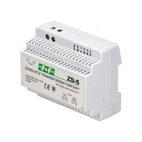 Alimentator pentru transformatoare pe șină DIN 15VDC 0,8A | Electronic-mag.ro | Componente Electronice
