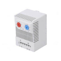 Senzor: termostat | NC + NO | 10A | 250VAC | cleme cu şurub | -45÷80°C | 01172.0-01