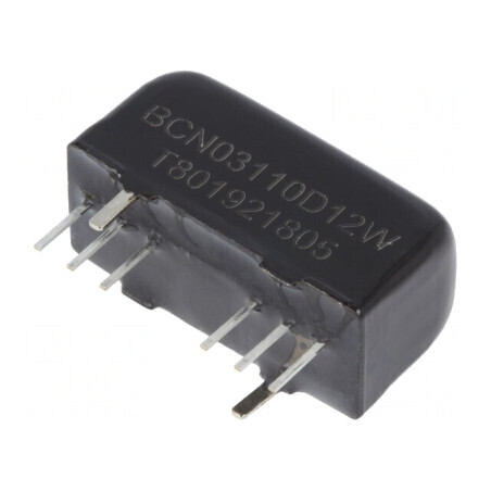 Convertor DC/DC 3W 43-160V la 12V/-12V | Electronic-mag.ro | Componente Electronice