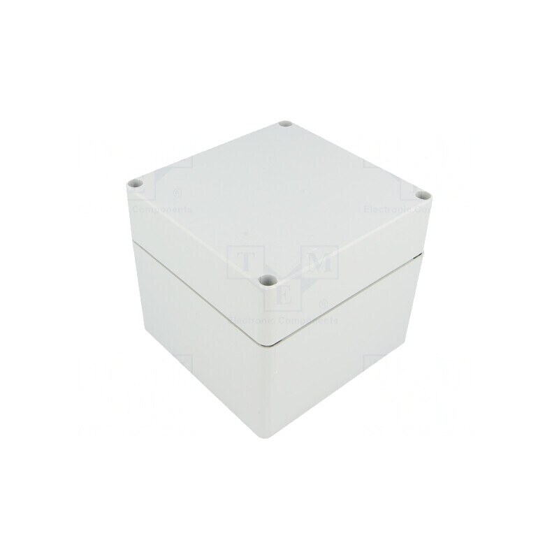 Carcasă Universală Gri 120x122x105mm IK08 PC | Electronic-mag.ro | Componente Electronice