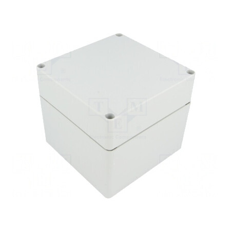 Carcasă Universală Gri 120x122x105mm IK08 PC | Electronic-mag.ro | Componente Electronice