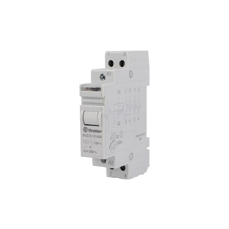 Releu bistabil impulsuri NO 16A IP20 | Electronic-mag.ro | Componente Electronice