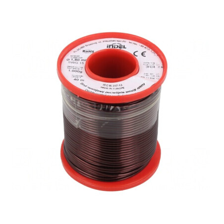 Sârmă Dublu Emailată 1,8mm 1kg Cupru | Electronic-mag.ro | Componente Electronice