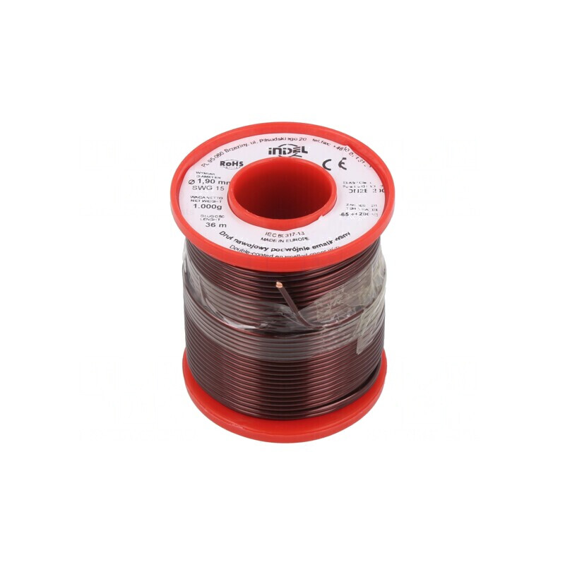 Sârmă Dublu Emailată 1,9mm 1kg Cu | Electronic-mag.ro | Componente Electronice