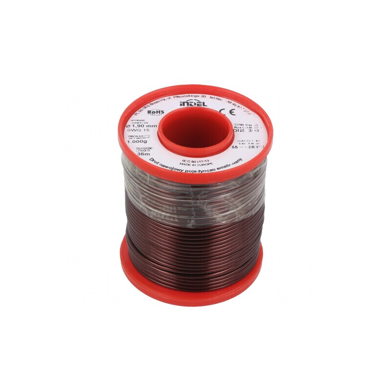 Sârmă emailată bobină 1,9mm 1kg Cu | Electronic-mag.ro | Componente Electronice