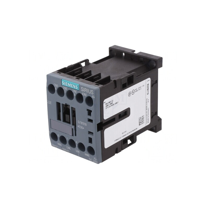 Contactor 4P 24VDC 10A 3RH2122-1BB40 | Electronic-mag.ro | Componente Electronice