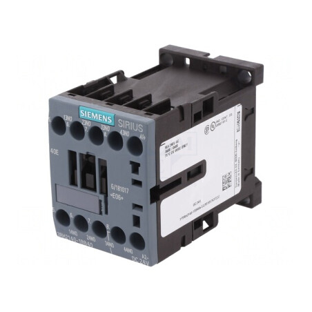 Contactor 4P NO 24VDC 10A DIN Rail | Electronic-mag.ro | Componente Electronice