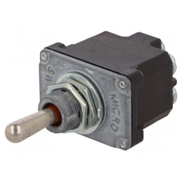 Comutator Basculant 3 Pozitii ON-OFF-ON 6A/230V 15A/28V | Electronic-mag.ro | Componente Electronice