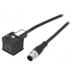 Adaptor Cablu DIN 43650 la M12 1.5m IP67