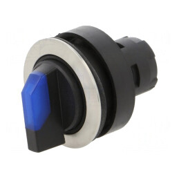 Comutator Rotativ 22mm cu 2 Poziții Stabilizate | Electronic-mag.ro | Componente Electronice