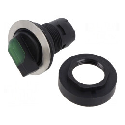 Comutator Rotativ 22mm 2 Poziții | Electronic-mag.ro | Componente Electronice