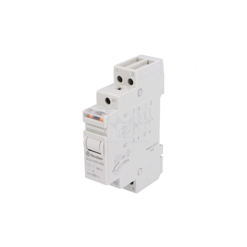 Releu Bistabil de Impulsuri NO 16A IP20 | Electronic-mag.ro | Componente Electronice