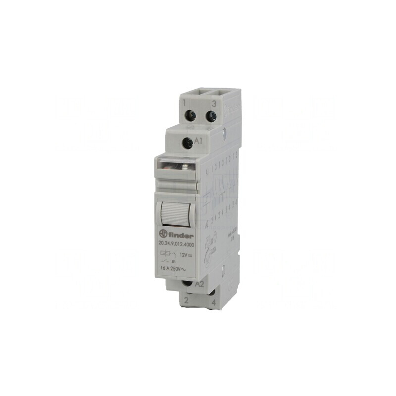 Releu bistabil de impulsuri NO 2x16A IP20 | Electronic-mag.ro | Componente Electronice