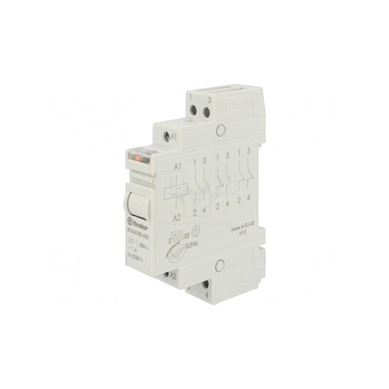 Releu Bistabil 16A NO IP20 | Electronic-mag.ro | Componente Electronice
