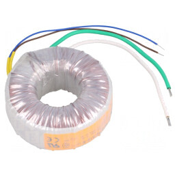 Transformator toroidal 100VA 230V 12V 8.33A cu cabluri | Electronic-mag.ro | Componente Electronice