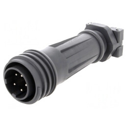 Mufă Circulară 5 PIN Cu Filet Exterior | Electronic-mag.ro | Componente Electronice