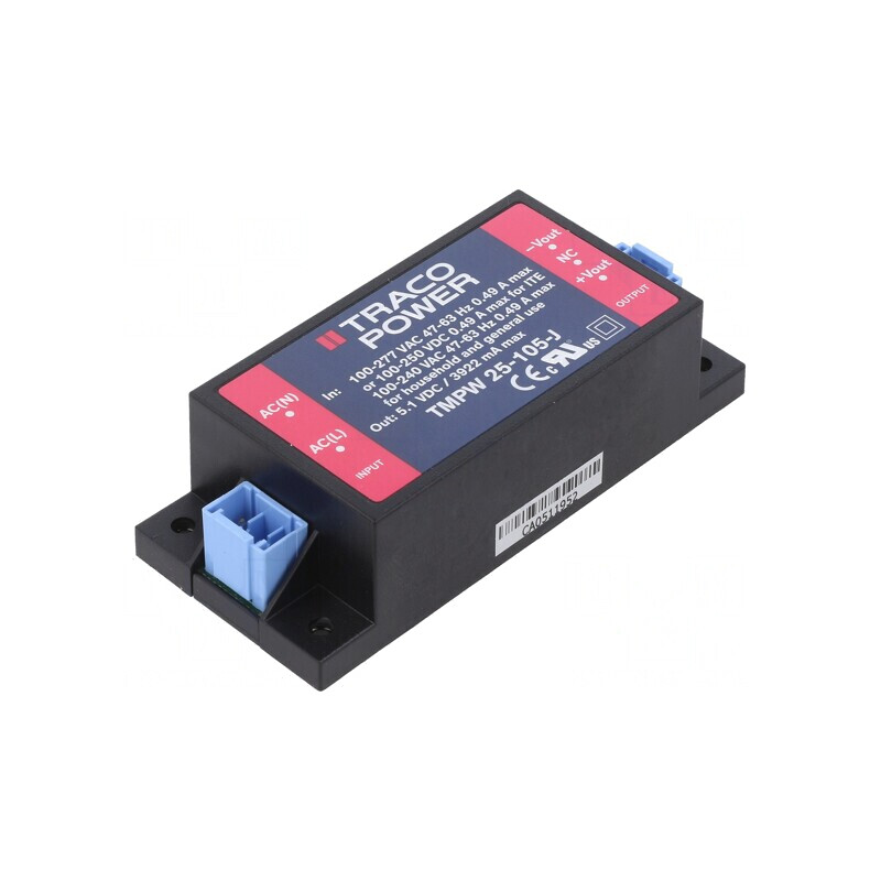 Alimentator încastrabil 20W 5,1V 3922mA | Electronic-mag.ro | Componente Electronice