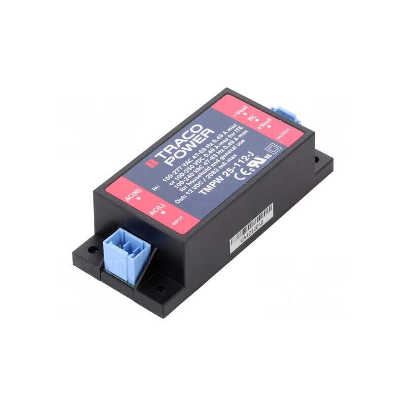 Alimentator Pulsatoriu Încastrabil 25W 12V 2083mA | Electronic-mag.ro | Componente Electronice