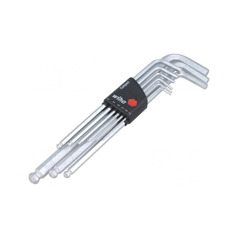Set Chei Imbus Sferic Oțel Crom-Vanadium Blister | Electronic-mag.ro | Componente Electronice