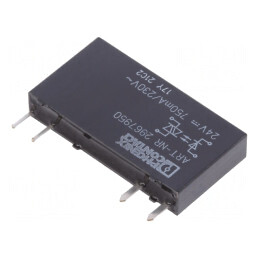 Releu Semiconductor 19,2-28,8VDC 750mA 24-253VAC Soclu | Electronic-mag.ro | Componente Electronice