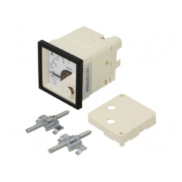 Ampermetru Panou True RMS 0-5A 40-72Hz Clasa 1.5 | Electronic-mag.ro | Componente Electronice