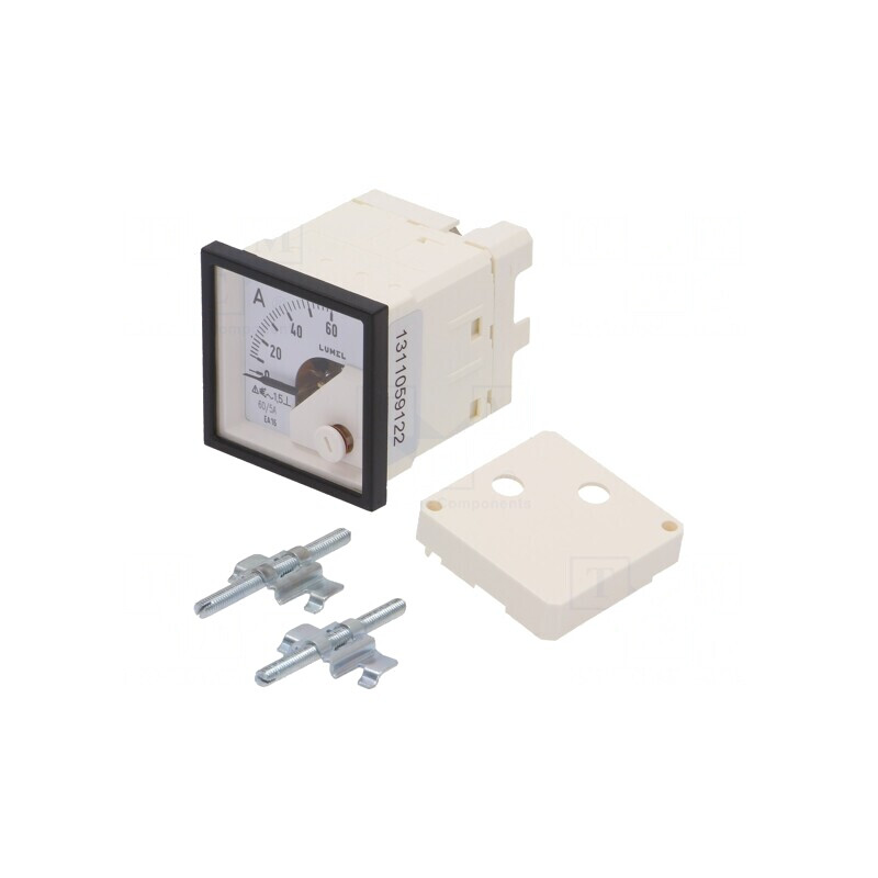 Ampermetru pe Panou True RMS 0-60A 40-72Hz Clasa 1.5 | Electronic-mag.ro | Componente Electronice
