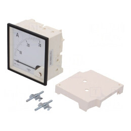 Ampermetru pe panou 0-30A True RMS Clasa 1.5 40-72Hz | Electronic-mag.ro | Componente Electronice