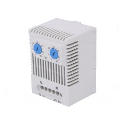 Termostat NO x2 10A 250VAC IP20 Cleme Șurub | Electronic-mag.ro | Componente Electronice