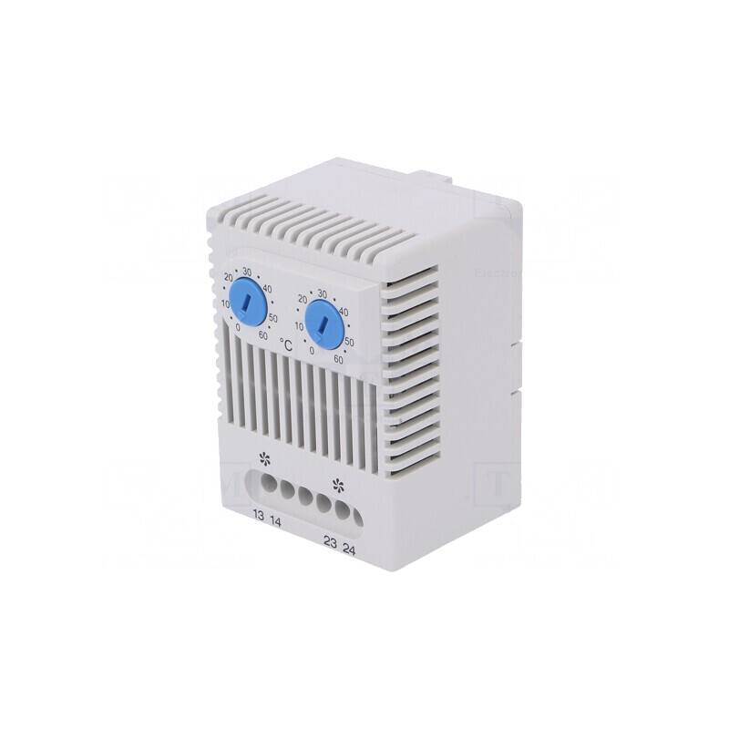 Termostat NO x2 10A 250VAC IP20 Cleme Șurub | Electronic-mag.ro | Componente Electronice