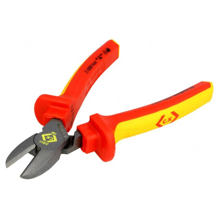 Clești laterali izolați 160mm pentru tăiere 1kVAC 1,5kVDC | Electronic-mag.ro | Componente Electronice