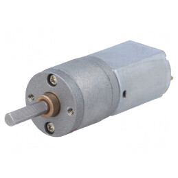 Motor DC cu Transmisie 6V 2,9A 46rot/min Ax Crestătură D | Electronic-mag.ro | Componente Electronice
