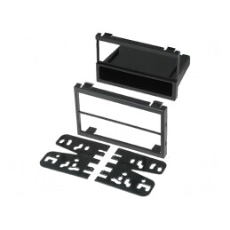 Cadru Radio Negru Mazda 2 ISO | Electronic-mag.ro | Componente Electronice