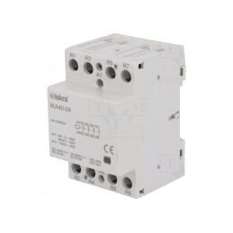 Contactor 4-polar 40A 24VAC NC x4