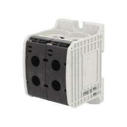 Conector de Șine 185mm2, 4 Borne, Negru | Electronic-mag.ro | Componente Electronice